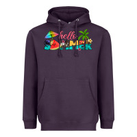 Plum hello summer Heavyweight Hoodie - Artiststas