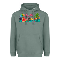 Sage hello summer Heavyweight Hoodie - Artiststas