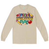 Mushroom special education crew Long Sleeve Tee - CowGirlArtShop