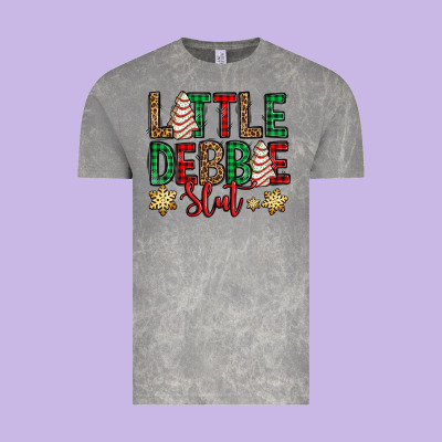 Little Debbie Slut Christmas Tree Cake Vintage Tee Designed By Jasminsmagicworld