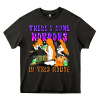 Asphalt there's some horrors in this house Heavy Core Tee - LillyAllenDesigns