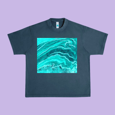 Turquoise Agate Urban Heavy Tee Designed By Tumblerdesignbyshophia