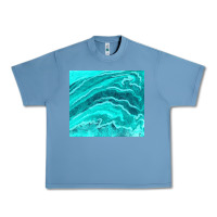 Pebble Blue turquoise agate Urban Heavy Tee - TumblerDesignByShophia