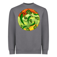 Storm hispanic heritage month round earrings 1 Heavyweight Sweatshirt - BundleAndBundleShop
