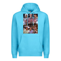 Ocean Blue The 'Burbs Horror Movie Halloween Premium Hoodie - minhPixels