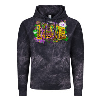 Cloud Black mardi gras love nurse Vintage Hoodie - CowGirlArtShop
