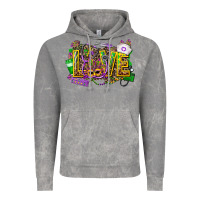 Cloud Rock mardi gras love nurse Vintage Hoodie - CowGirlArtShop