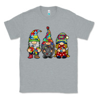 Heather Grey autism gnomies Classic Tee - RacoonDesign