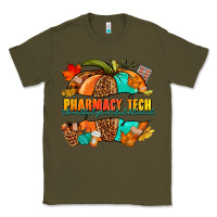 Army Green pharmacy tech pumpkin Classic Tee - NancyCooperArtShop