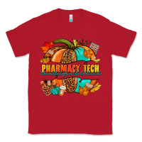 Red pharmacy tech pumpkin Classic Tee - NancyCooperArtShop