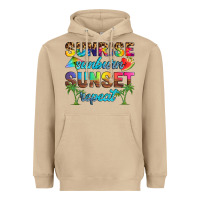Mushroom sunrise sunburn sunset repeat Heavyweight Hoodie - Artiststas