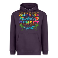 Plum sunrise sunburn sunset repeat Heavyweight Hoodie - Artiststas