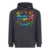Smoke sunrise sunburn sunset repeat Heavyweight Hoodie - Artiststas