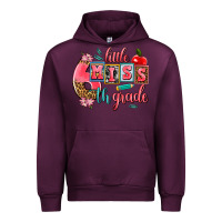 Mauve Wine little miss 6 th grade Urban Hoodie - AdoDesignShop