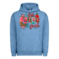 Pigment Pebble Blue little miss 6 th grade Urban Hoodie - AdoDesignShop