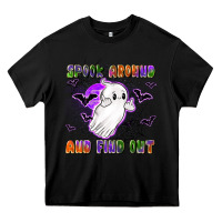 Black spook around and find out Heavy Core Tee - LillyAllenDesigns