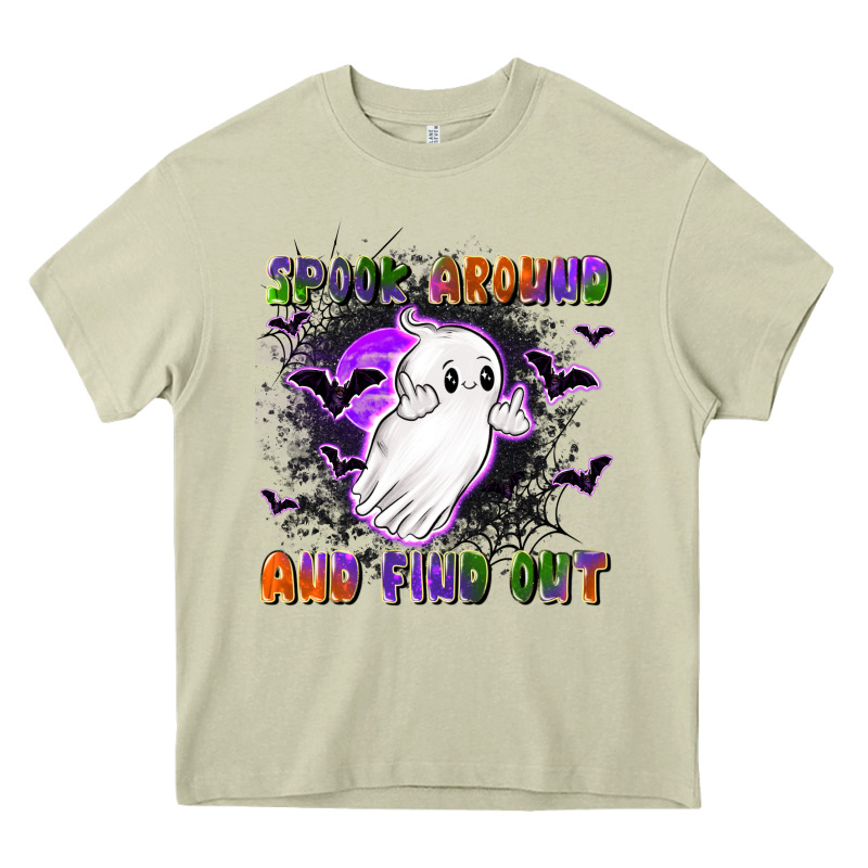 Spook Around And Find Out Heavy Core Tee by LillyAllenDesigns | Teevron