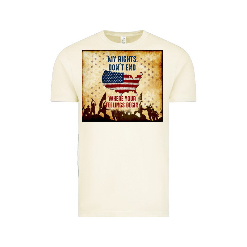 My Rights Don't End Vintage Tee by TumblerDesignByShophia | Teevron