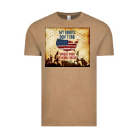 Vintage Coffee my rights don't end Vintage Tee - TumblerDesignByShophia