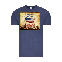 Vintage Denim my rights don't end Vintage Tee - TumblerDesignByShophia