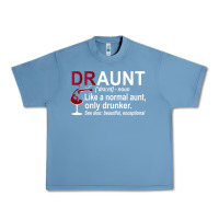 Pebble Blue Funny Drunk Aunt Definition DRAUNT Gift For Auntie Urban Heavy Tee - minhPixels