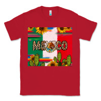 Red Mexico Classic Tee - RanaPortraitStore