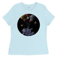 Baby Blue Space Travel Ladies Tee - Bettercallsaul