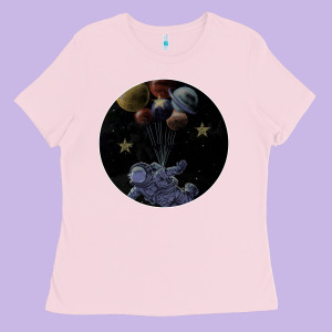 Space Travel Ladies Tee Designed By Bettercallsaul