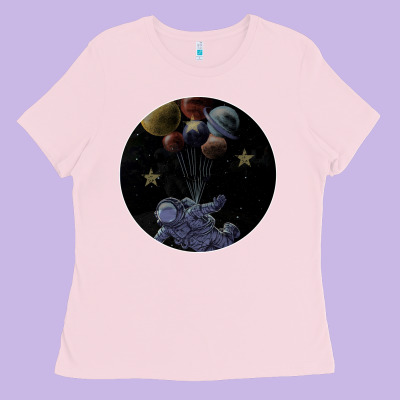 Space Travel Ladies Tee Designed By Bettercallsaul