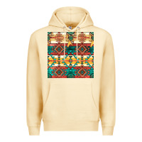 Pina Colada native american aztec seamless pattern Premium Hoodie - BundleAndBundleShop