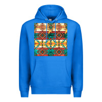 True Royal native american aztec seamless pattern Premium Hoodie - BundleAndBundleShop