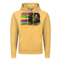 Vintage Mustard mardi gras flag Vintage Hoodie - CowGirlArtShop