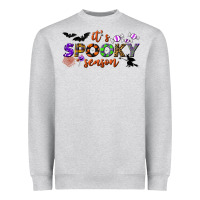 Heather Grey it's spooky season Heavyweight Sweatshirt - BundleAndBundleShop
