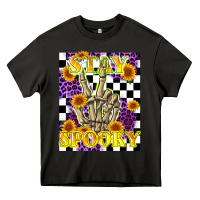 Asphalt stay skeleton hand spooky Heavy Core Tee - LillyAllenDesigns