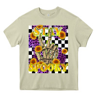 Mossy stay skeleton hand spooky Heavy Core Tee - LillyAllenDesigns