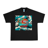 Black hot mess boy mama with fire Urban Heavy Tee - TumblerDesignByShophia