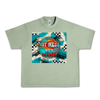 Oil Green hot mess boy mama with fire Urban Heavy Tee - TumblerDesignByShophia