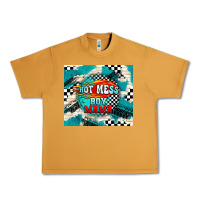 Peanut Butter hot mess boy mama with fire Urban Heavy Tee - TumblerDesignByShophia
