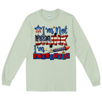 Matcha I'm not drunk i'm patriotic 4th of july Long Sleeve Tee - CowGirlArtShop