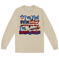 Mushroom I'm not drunk i'm patriotic 4th of july Long Sleeve Tee - CowGirlArtShop
