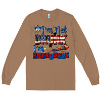 Toasted Coconut I'm not drunk i'm patriotic 4th of july Long Sleeve Tee - CowGirlArtShop