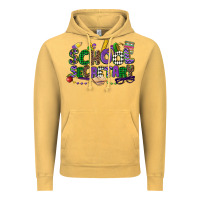Vintage Mustard school secretary mardi gras Vintage Hoodie - CowGirlArtShop