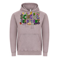 Vintage Zinc school secretary mardi gras Vintage Hoodie - CowGirlArtShop