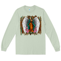 Matcha lady of guadalupe Long Sleeve Tee - Jasminsmagicworld