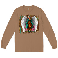 Toasted Coconut lady of guadalupe Long Sleeve Tee - Jasminsmagicworld