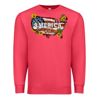 Cardinal usa map Premium Sweatshirt - Artiststas