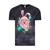 Cloud Black Easter egg Nurse Easter Day Vintage Tee - HowdyJamesFarm
