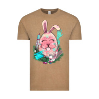 Vintage Coffee Easter egg Nurse Easter Day Vintage Tee - HowdyJamesFarm