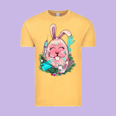Easter Egg Nurse Easter Day Vintage Tee Designed By Howdyjamesfarm
