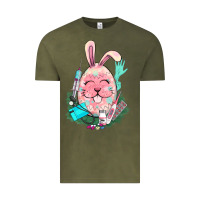 Vintage Olive Easter egg Nurse Easter Day Vintage Tee - HowdyJamesFarm